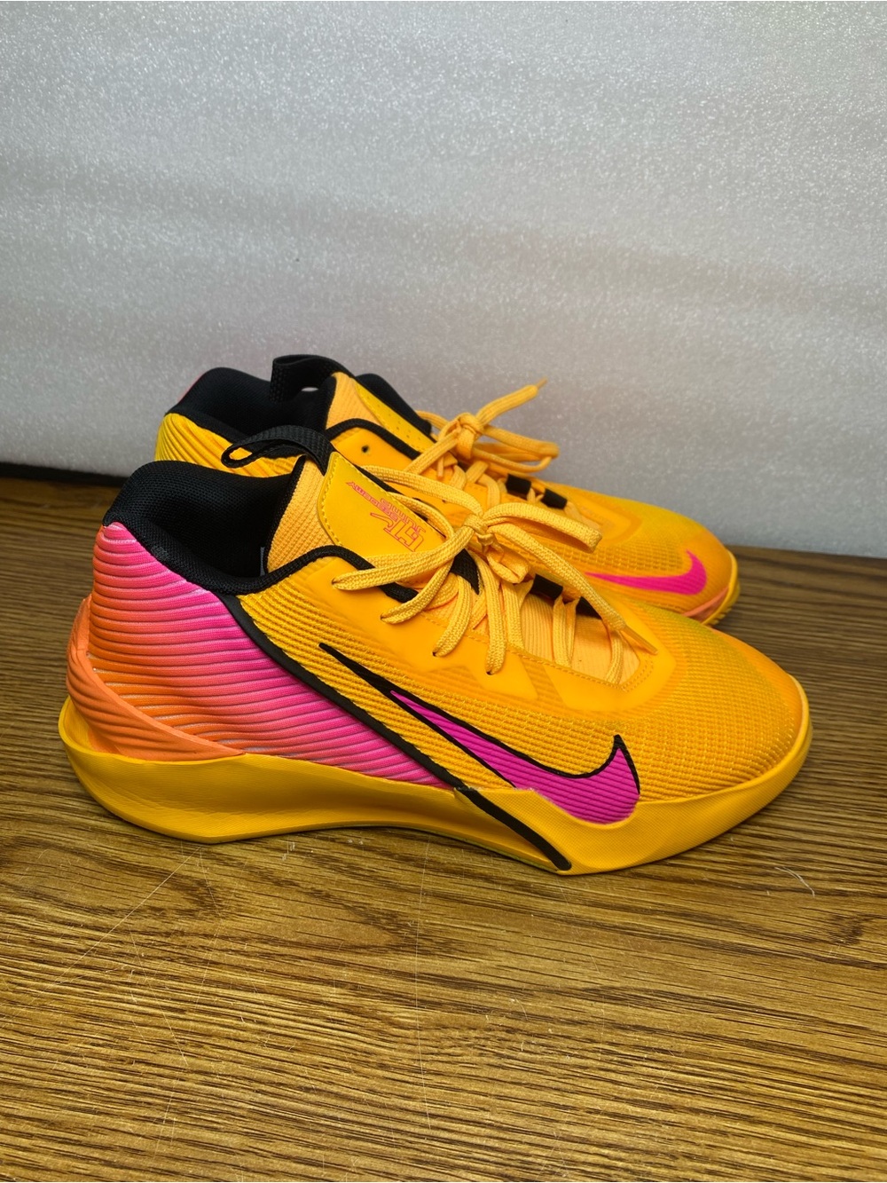 Nike GT Jump Academy Laser Orange Black Total Orange HF1804-800 Men's Size 7 New